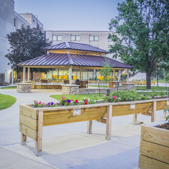 Iowa Veterans Home Courtyard DCI Group